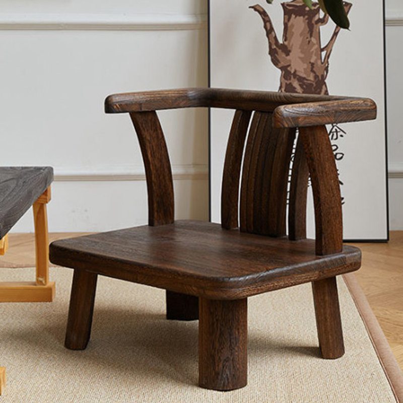 楽天市場】和室の椅子 座椅子 畳椅子 木製 お座敷 背もたれ 天然木 脚