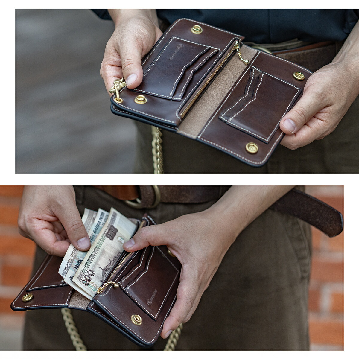 楽天市場】【KC,s】ケーシーズ ウォレット トラッカー ホーウィン