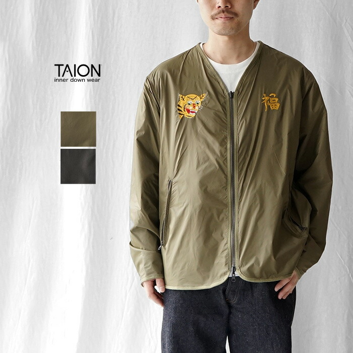 楽天市場】TAION タイオン JAPAN SPECIAL NON DOWN REVERSIBLE 