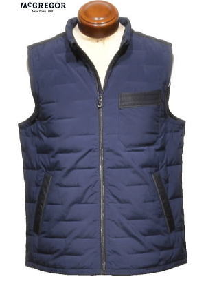 楽天市場】マクレガー ステッチレスダウンベスト メンズ 111103601 XL