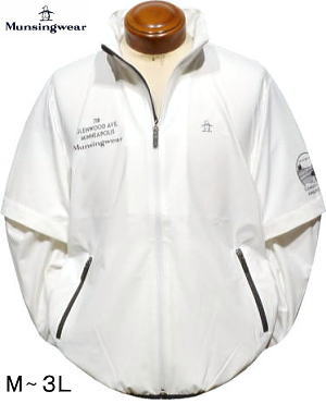 楽天市場】マンシング 2WAYブルゾン メンズ MGMXJK04 M/LL : ケンシマダ