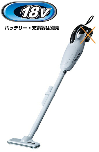 楽天市場】マキタ掃除機 18V充電式クリーナー CL181FDZ（青
