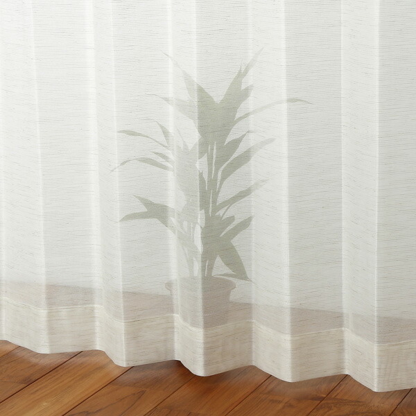 楽天市場】KEYUCA ケユカ カーテン レース アイボリー ウォッシャブル