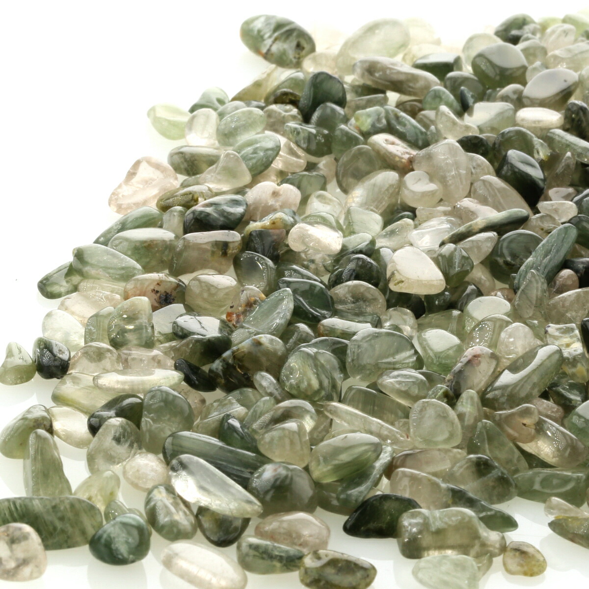 楽天市場】グリーンルチル さざれチップ 100g | 細石 浄化