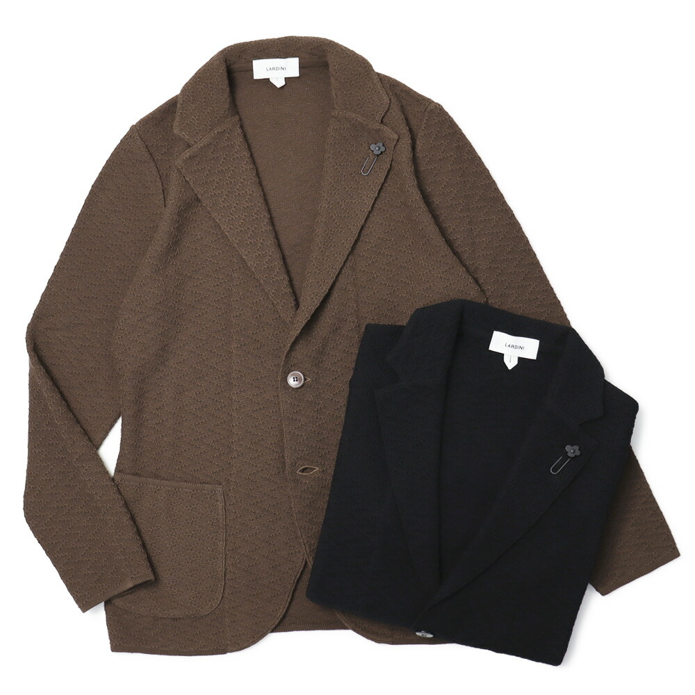 楽天市場】ラルディーニ / LARDINI / ニット ジャケット / 細身型