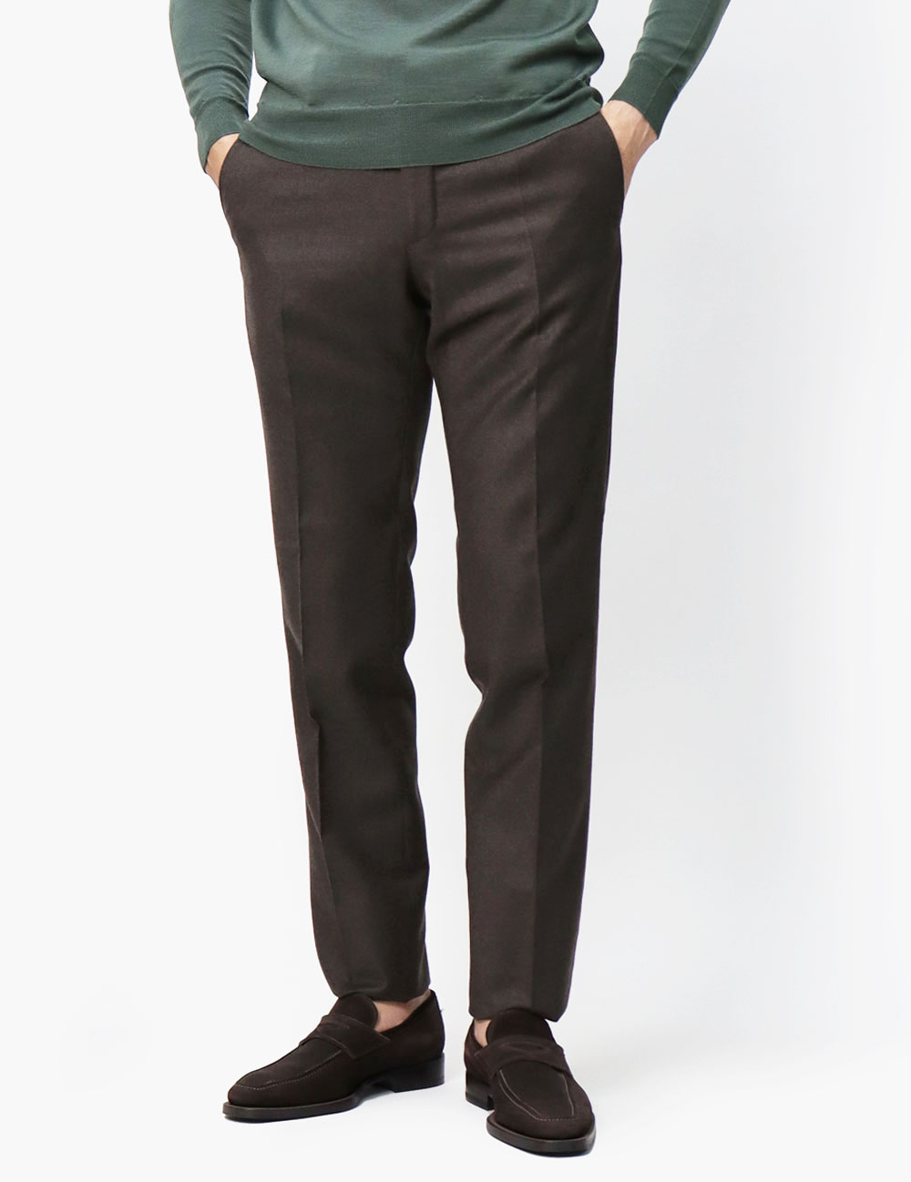 INCOTEX 1NT035 SLIM FIT フランネルパンツ size44 楽天市場】インコ