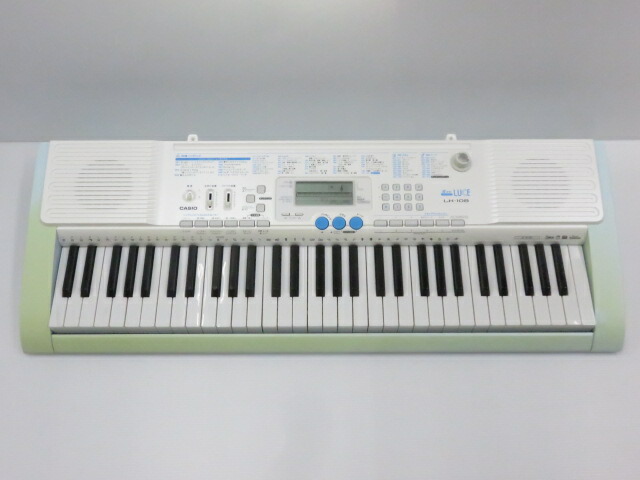 楽天市場】カシオ 光ナビ ルーチェ キーボード LK-108 ○YR-12516