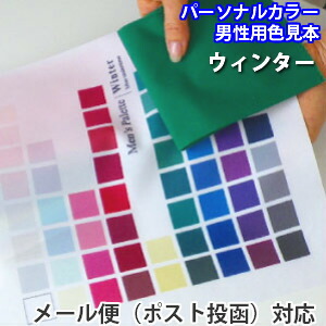 楽天市場】ウィンター 冬 パーソナルカラー 色見本 スウォッチ 布 男性