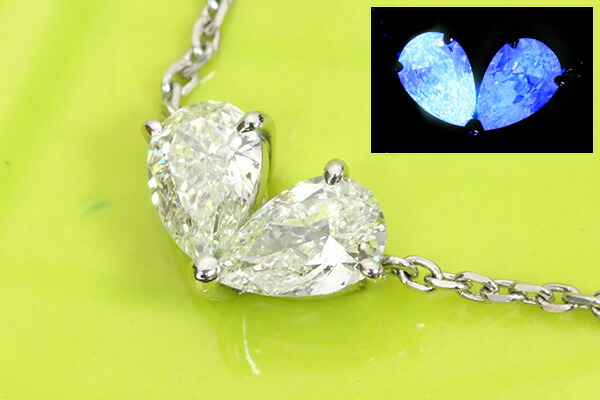 Pm900 エメラルドとダイヤモンドのブローチ2WAY Pm900 エメラルドと