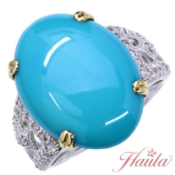 楽天市場】トルコ/ターコイズ リング/指輪 10.620カラット プラチナ 18