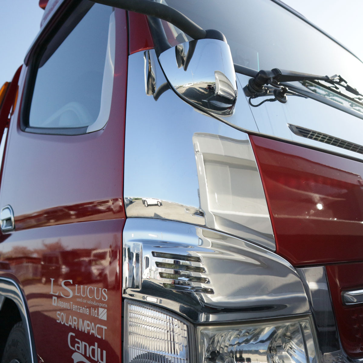 楽天市場】三菱ふそう ジェネレーションキャンター 標準 ワイド メッキ