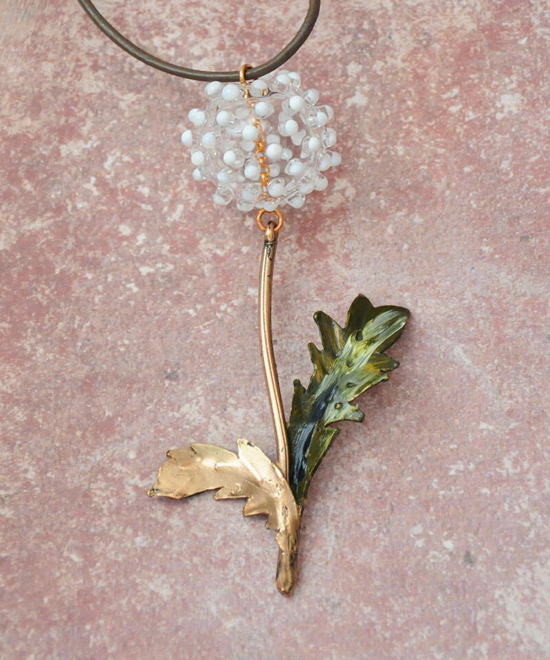 楽天市場】RENARD BIJOUX レナードビジュー タンポポのネックレス