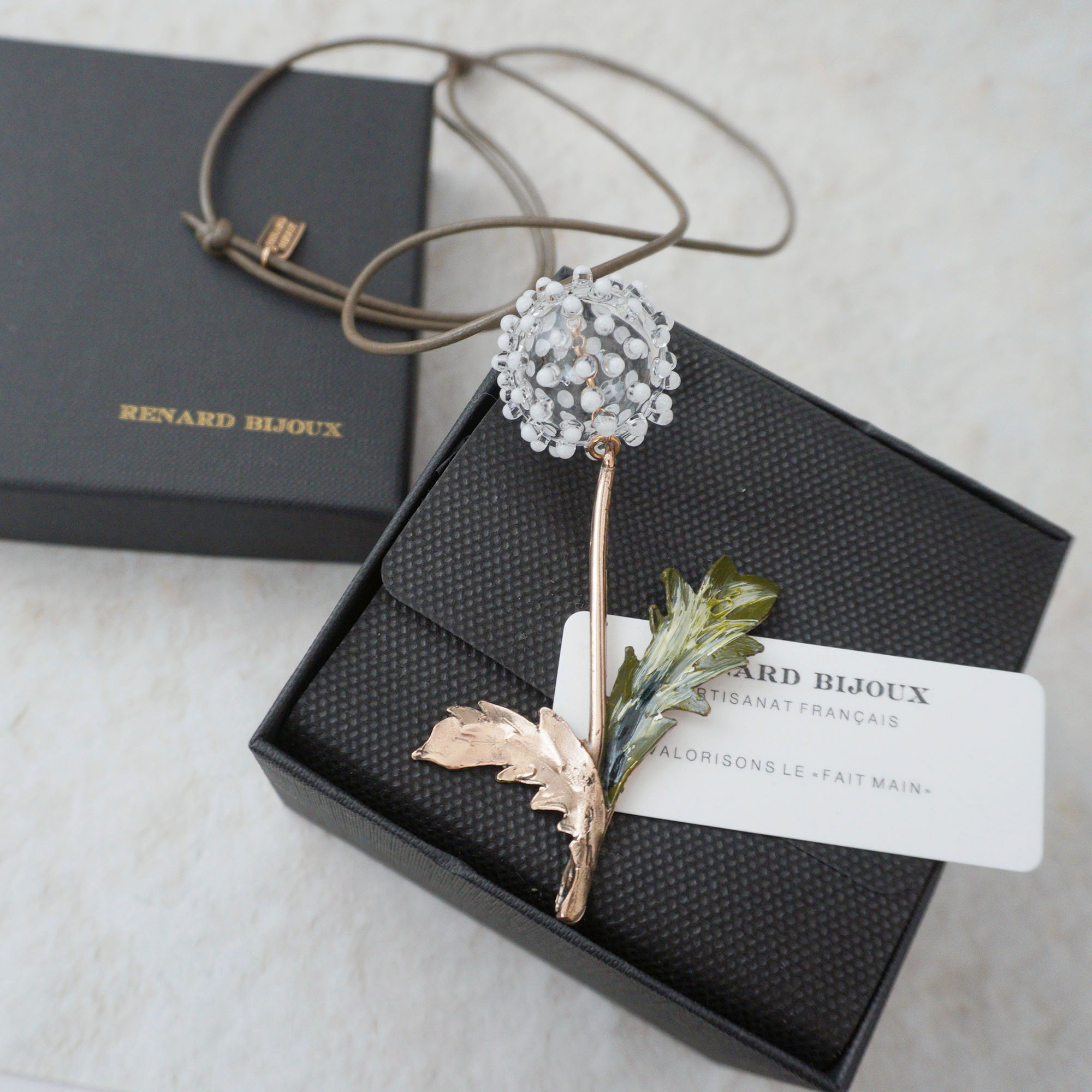 楽天市場】RENARD BIJOUX レナードビジュー タンポポのネックレス