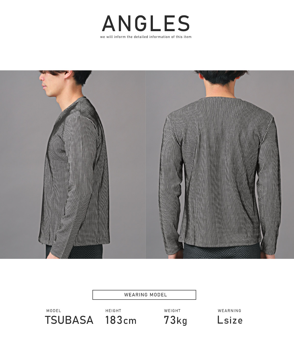 楽天市場】ロンTシャツ メンズ 長袖Tシャツ Vネック ストライプ柄 総柄