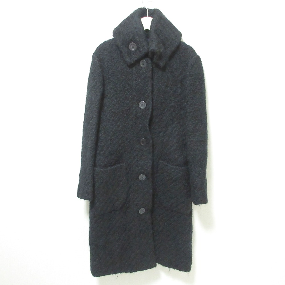 楽天市場】【中古】美品 cacharel キャシャレル ツイード ロングコート