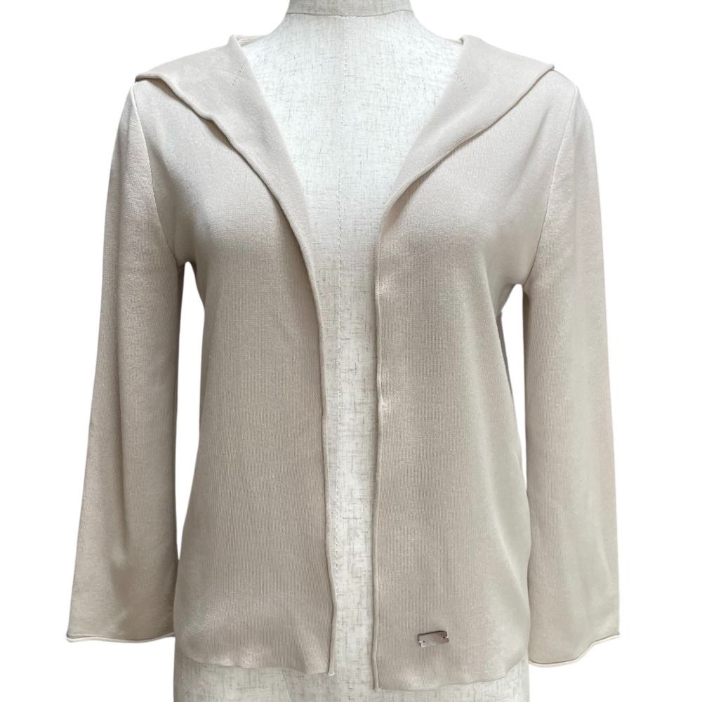 美品 FOXEY シルクカーディガン 38 クリーニング済 FOXEY フォクシー