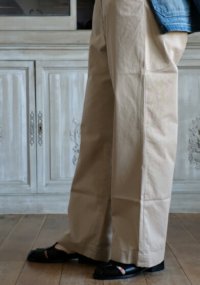 楽天市場】chimala 25SS CHINO CLOTH TROUSERS : LICAVOU select