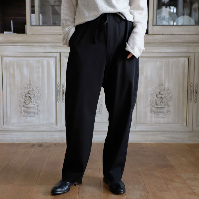 楽天市場】SOFIE D'HOORE Wool low crotch pants with zip and