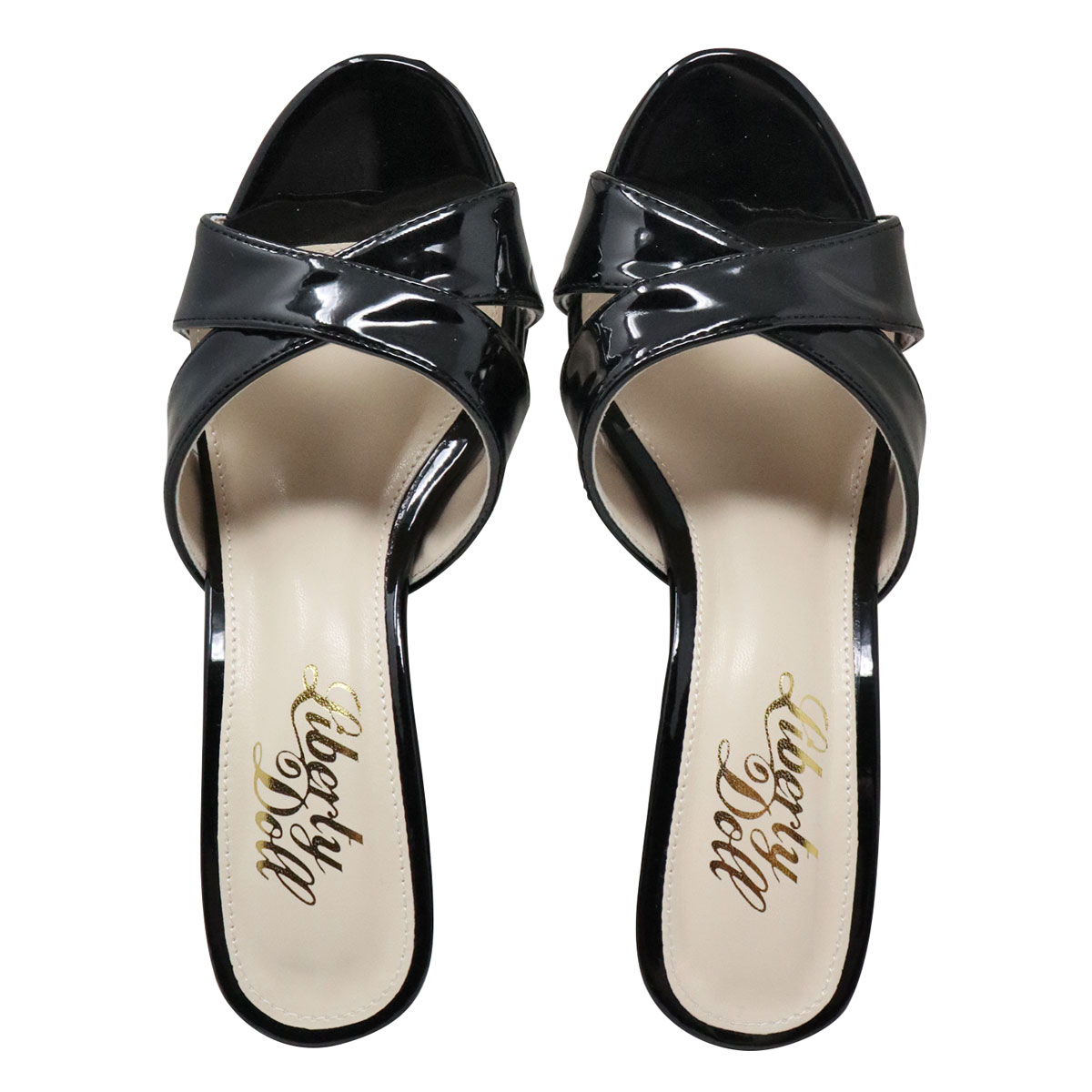 楽天市場】ミュール サンダル レディース 8cmヒール ハイヒール 歩き