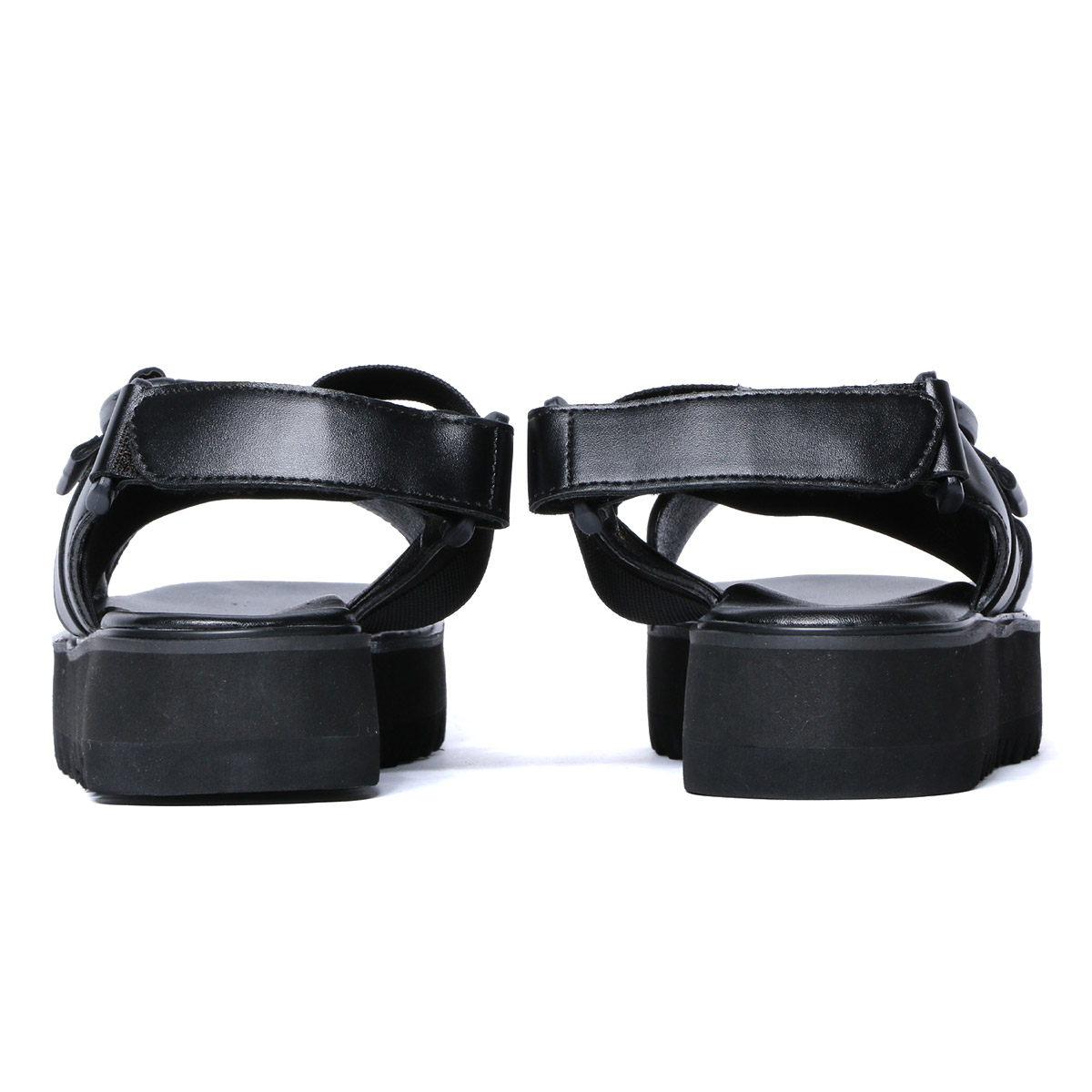 楽天市場】スポーツサンダル メンズ 厚底 サンダル 黒 おしゃれ レザー