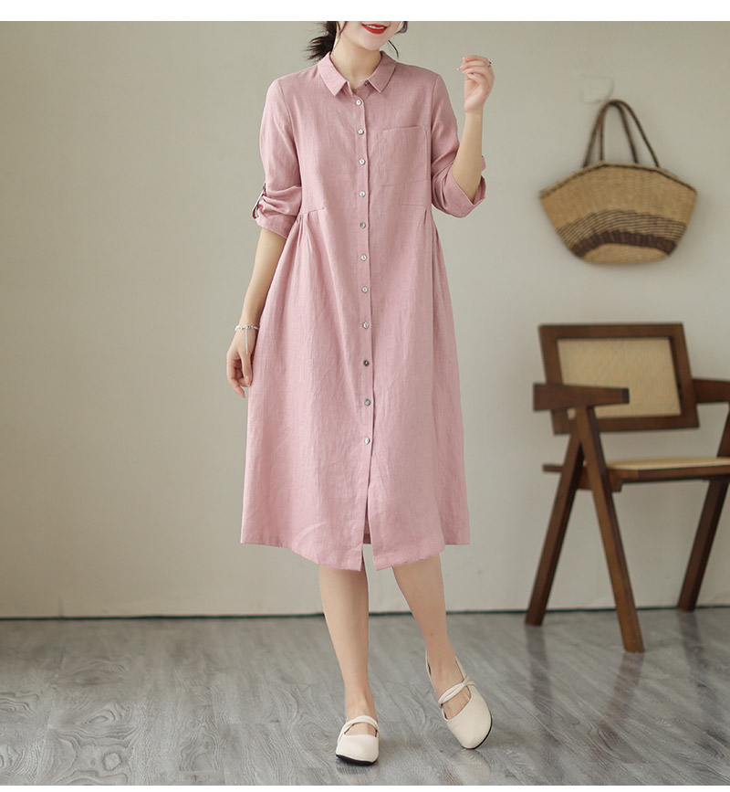 楽天市場】ワンピース チュニック tシャツワンピ シャツワンピース