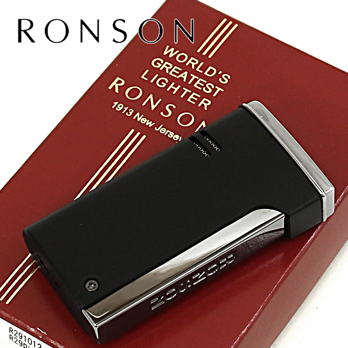 楽天市場】RONSON ロンソン ロンジェット 黒マット ターボライター R29