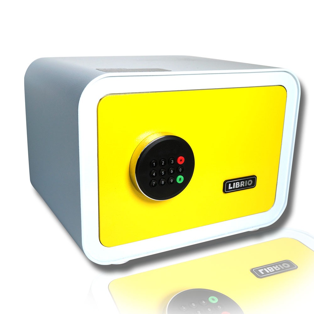 楽天市場】家庭用金庫 おしゃれ A4 カラー テンキー A4 16.7L デザイン