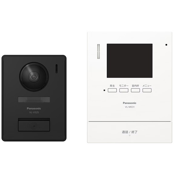楽天市場】パナソニック vl-se30kl テレビドアホン 電源コード式の通販