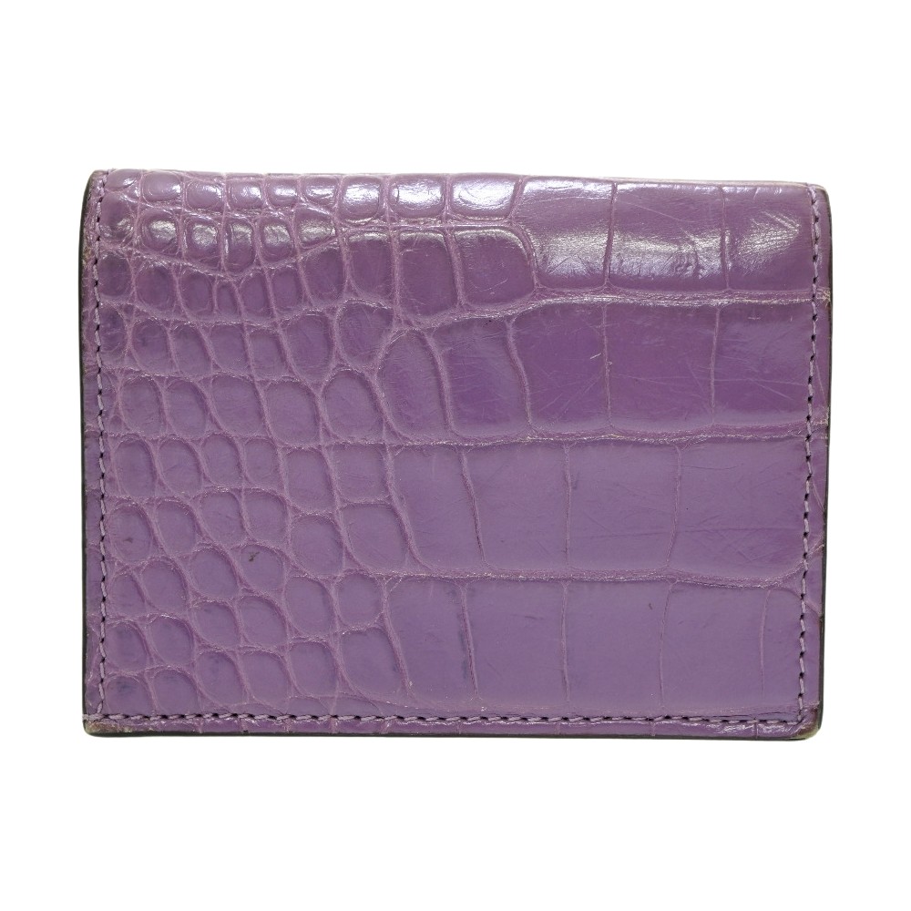 楽天市場】グッチ クロコダイル マーモント コンパクトウォレット