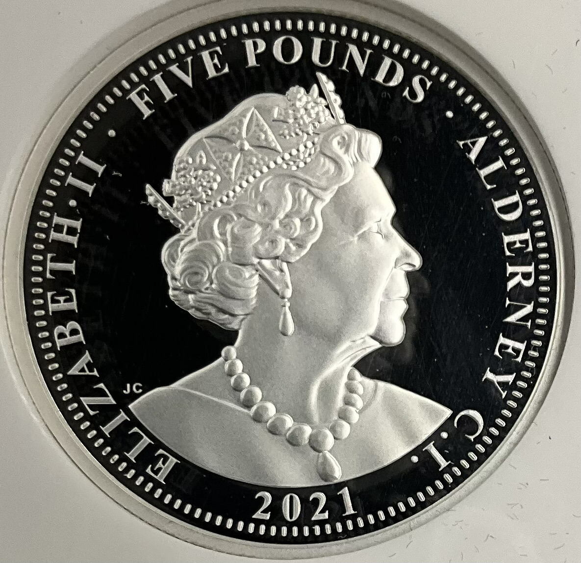 楽天市場】2021年 イギリス ウナとライオン オルダニー 5ポンド 2oz