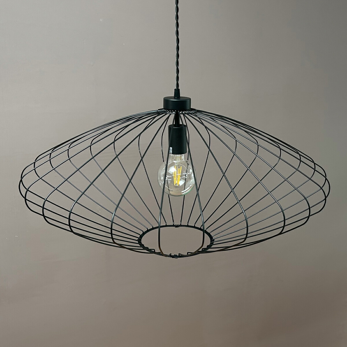 楽天市場】ペンダントライト ワイヤー 鳥かご 天井照明 吊り下げ 照明