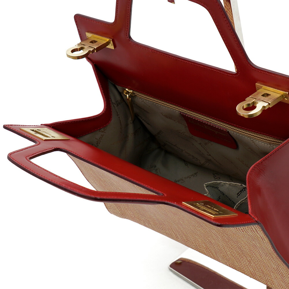 楽天市場】【お買い物マラソン】【美品】サルヴァトーレフェラガモ