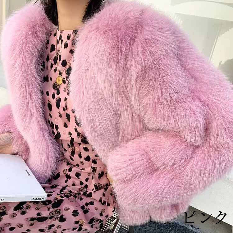 楽天市場】コート ジャケット フォックス リアルファー アウター