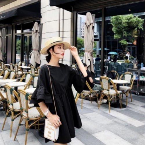 楽天市場】【一部即納】【送料無料】春夏 8color オリジナル 袖フリル