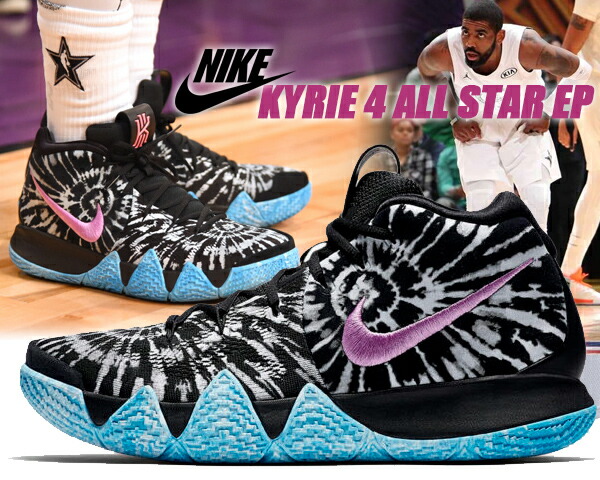 楽天市場】NIKE KYRIE 4 AS EP black/white 【ナイキ カイリー 4