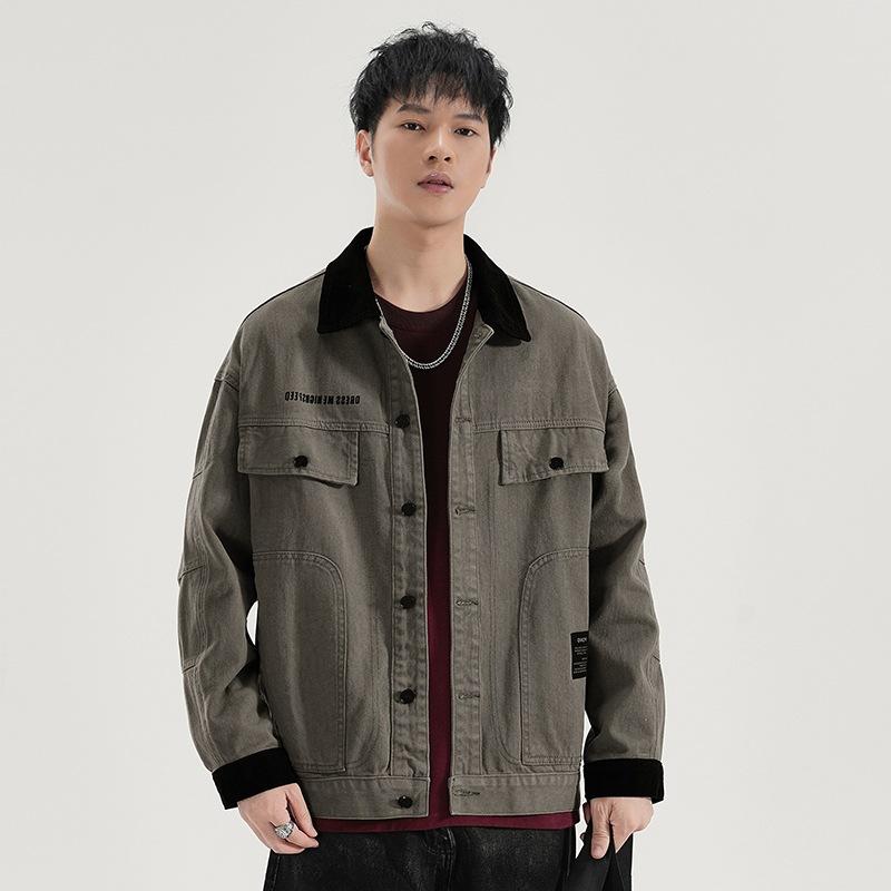 楽天市場】コーデュロイ gジャン（カラーブラウン）（メンズ