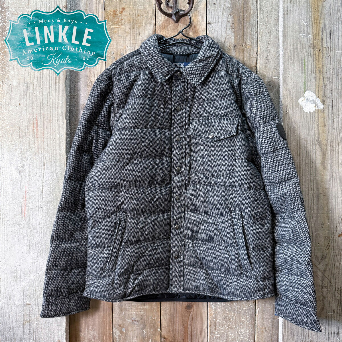 楽天市場】Polo Ralph Lauren ポロ ラルフローレン ツイード ダウン