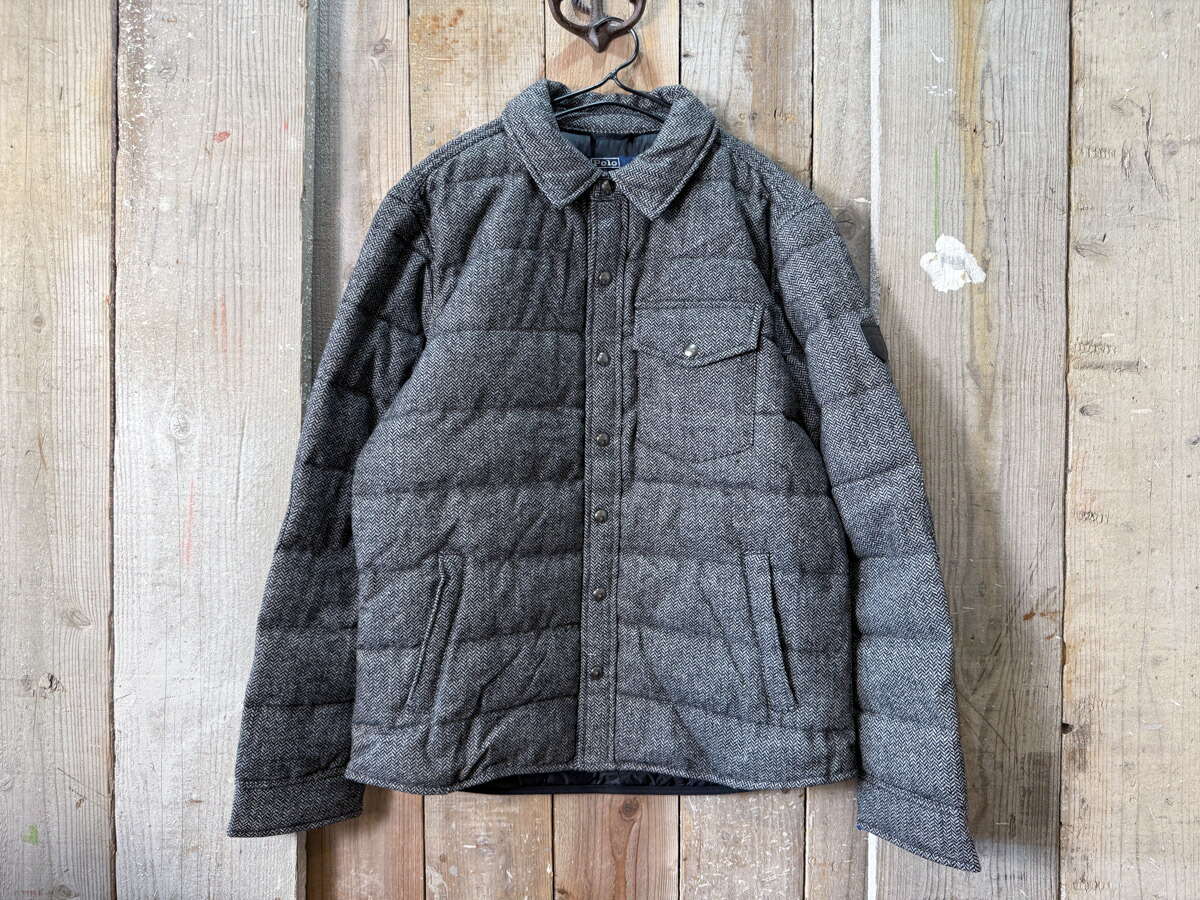 楽天市場】Polo Ralph Lauren ポロ ラルフローレン ツイード ダウン