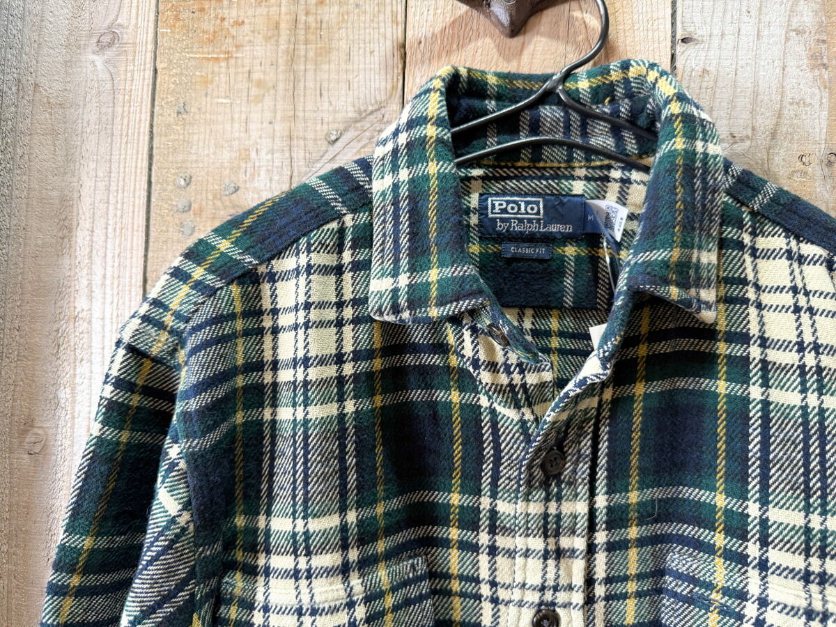 楽天市場】Polo Ralph Lauren(ポロ ラルフローレン)ヘビー フランネル