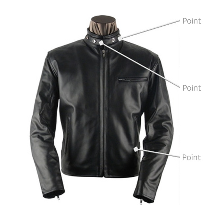 楽天市場】Horn Works 本革 シングルライダースジャケット メンズ