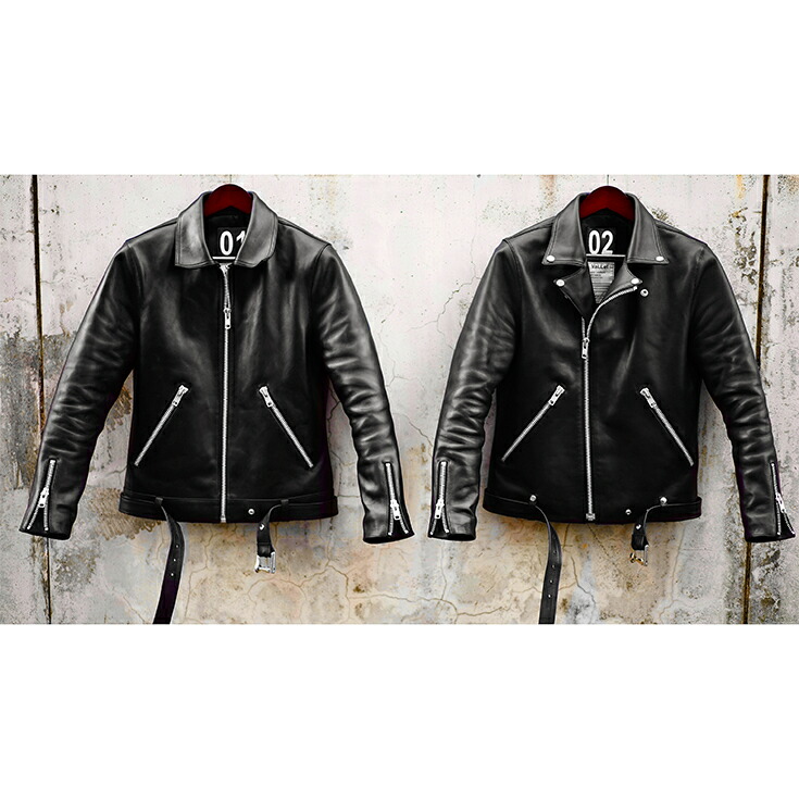 楽天市場】VALLET 本革 シングルライダースジャケット メンズ