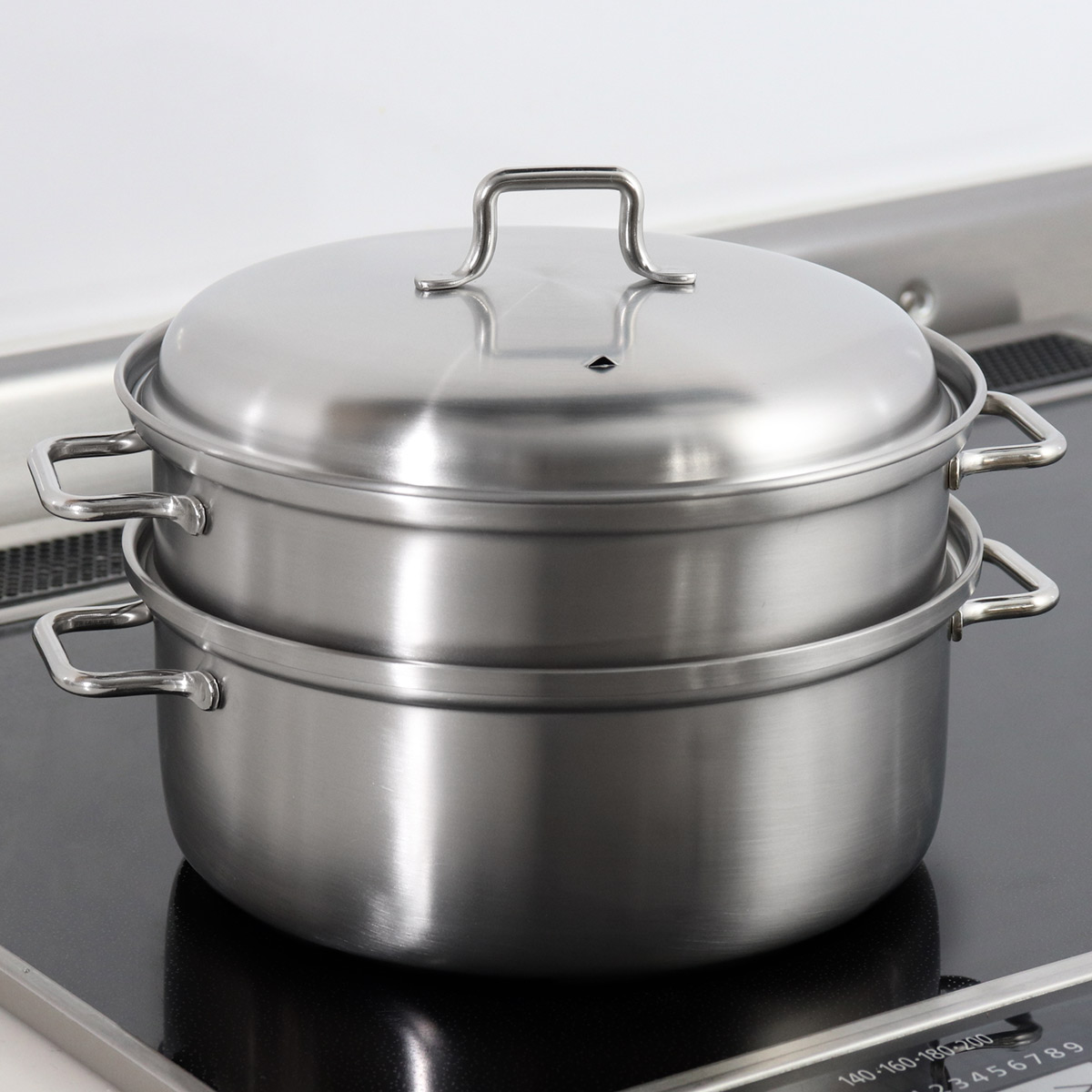 楽天市場】工房アイザワ ブラックピーマン 200V スチーマー 20cm