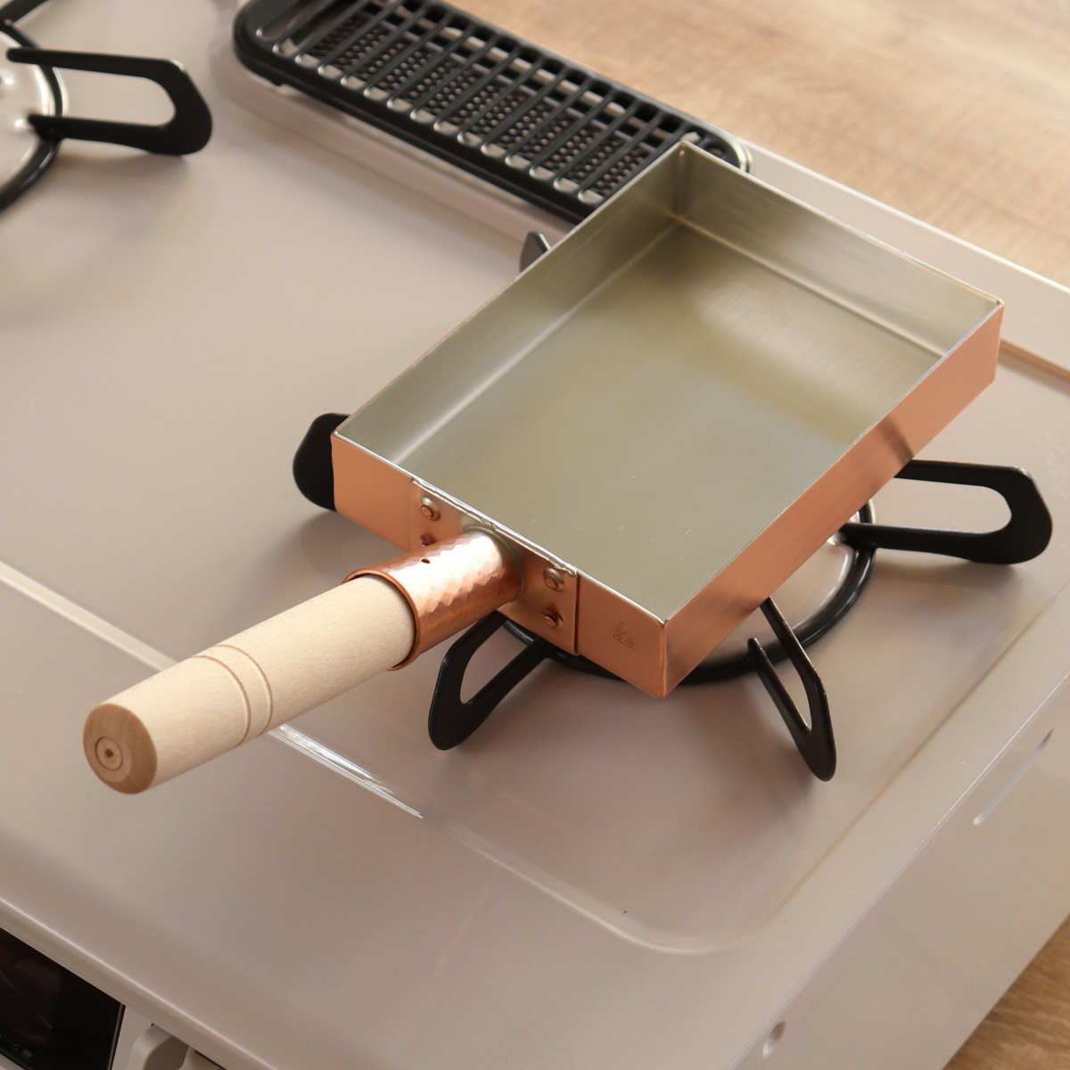 楽天市場】工房アイザワ 純銅 玉子焼き 関西型 12cm （ aizawa 日本製