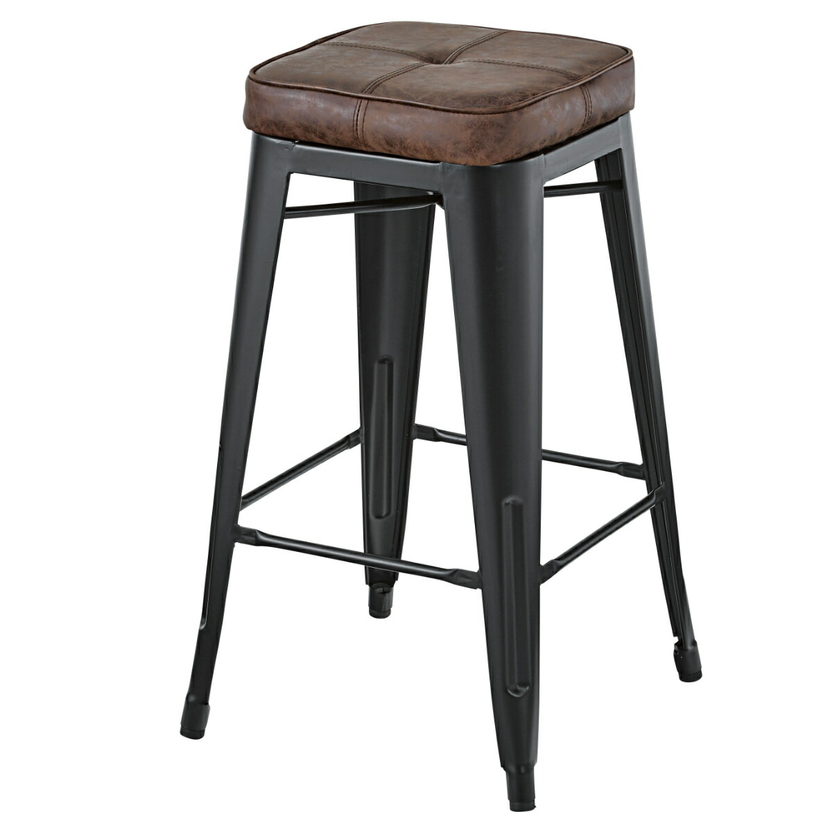 楽天市場】ハイスツール 同色2脚セット 座面高70cm クッションチェア