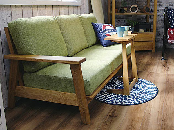 楽天市場】ソファ 3人掛け 幅182cm 北欧風 天然木フレーム MOND （ 開