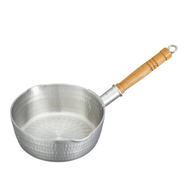 楽天市場】雪平鍋 21cm 2.1L ガス火専用 アルミ製 打出し 底広 浅型