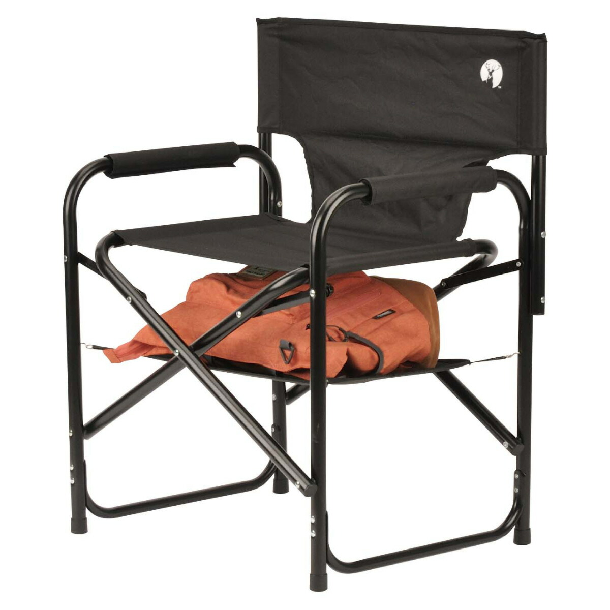 楽天市場】折りたたみ椅子 棚モック付きアルミディレクターチェア