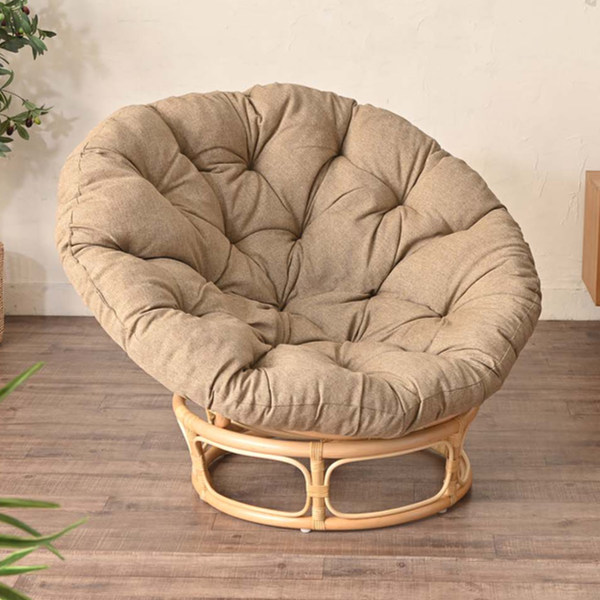 楽天市場】パパサンチェア パラボラ型 ラタンソファ ナチュラル