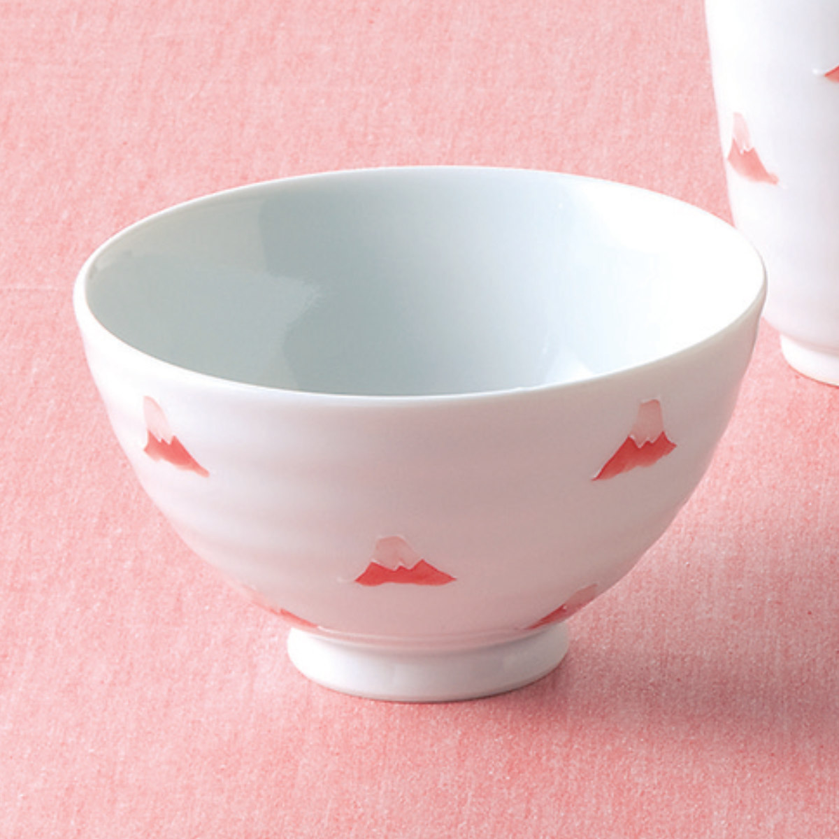 楽天市場】飯碗 富士山 藍花 磁器 波佐見焼 （ 食洗機対応 電子レンジ