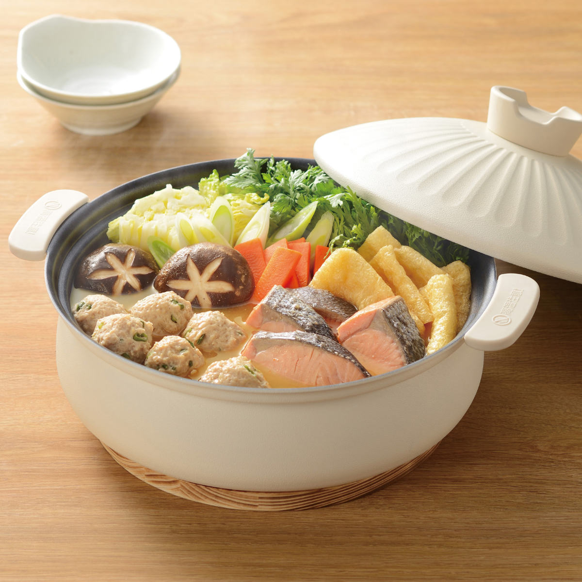 楽天市場】卓上鍋 27cm IH対応 みのり丈膳 軽くて丈夫なお鍋 （ ガス火